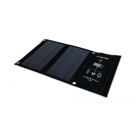 Panou solar portabil (pliabil) TRAVEL SOLAR 21 W cu USB TVA 5%