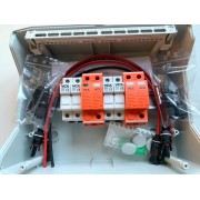 Tablou electric BluPower pentru sistem fotovoltaic IP65 DC 12 