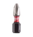 Biți de impact pentru șurubelniță PH2 25mm 1/4" Shockwave 25buc MILWAUKEE