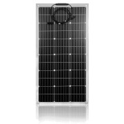 Kit solar fotovoltaic 150W / 12V  (Panou fotovoltaic flexi si Regulator tensiune pwm) pentru rulote si caravane TVA 5%
