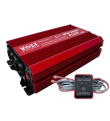 Invertor IPS VOLT RED 1500W / 3000W 12V / 230V cu telecomandă